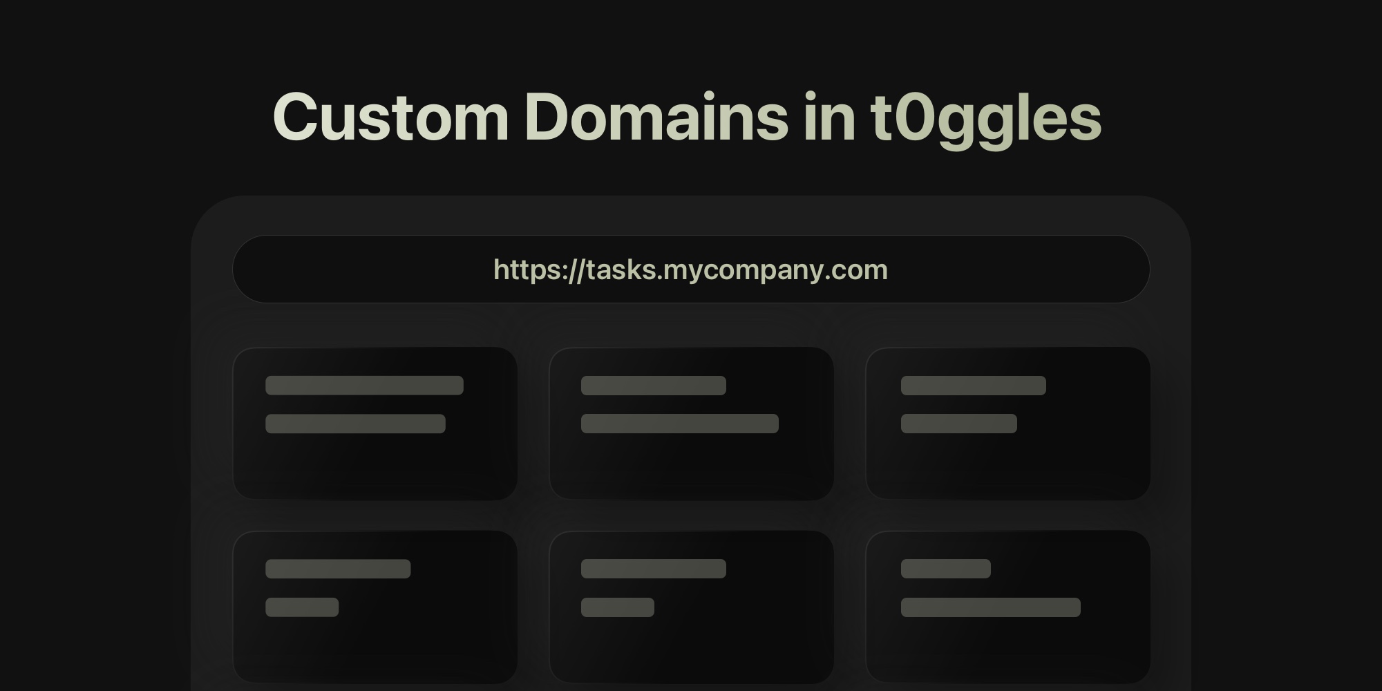 Custom Domains in t0ggles - Your Boards, Your URL