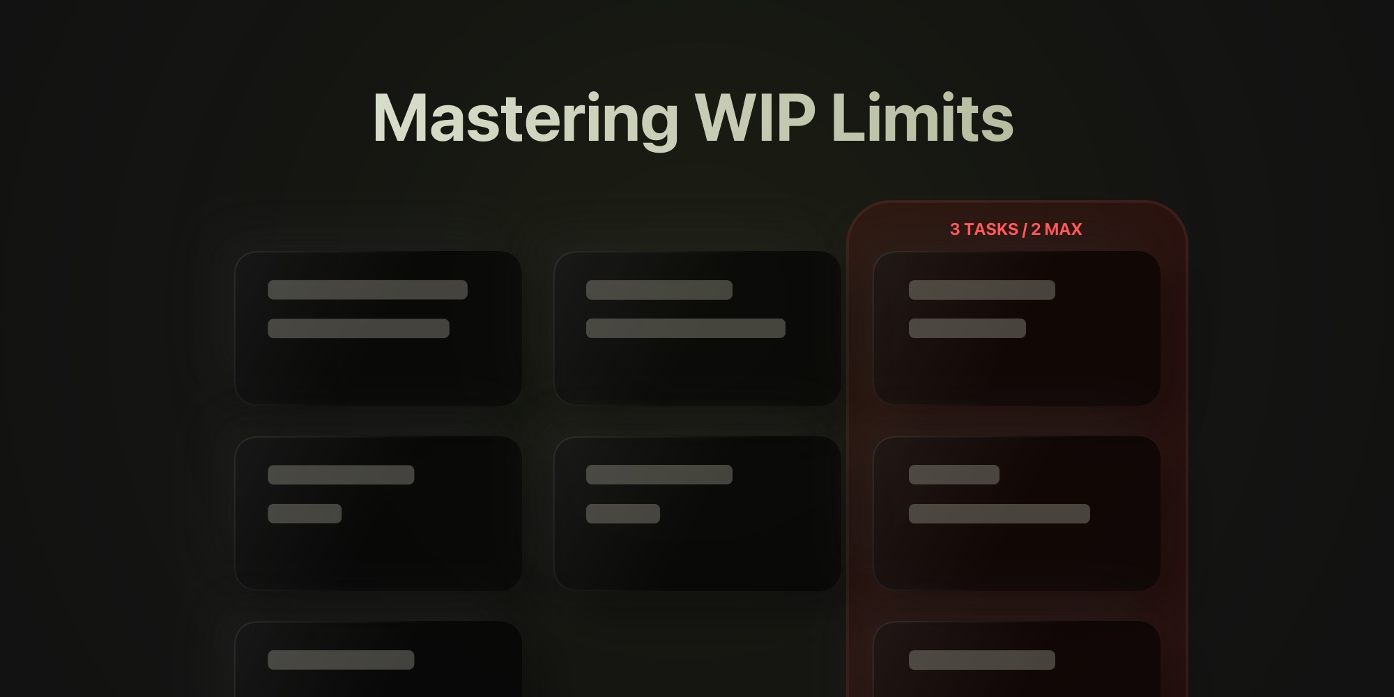 Mastering WIP Limits: How to Control Workflow and Boost Productivity in t0ggles