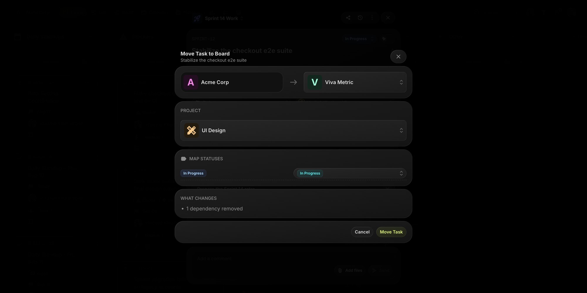 move task to board