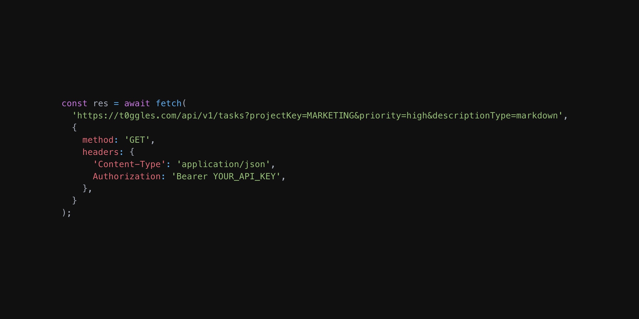 tasks api