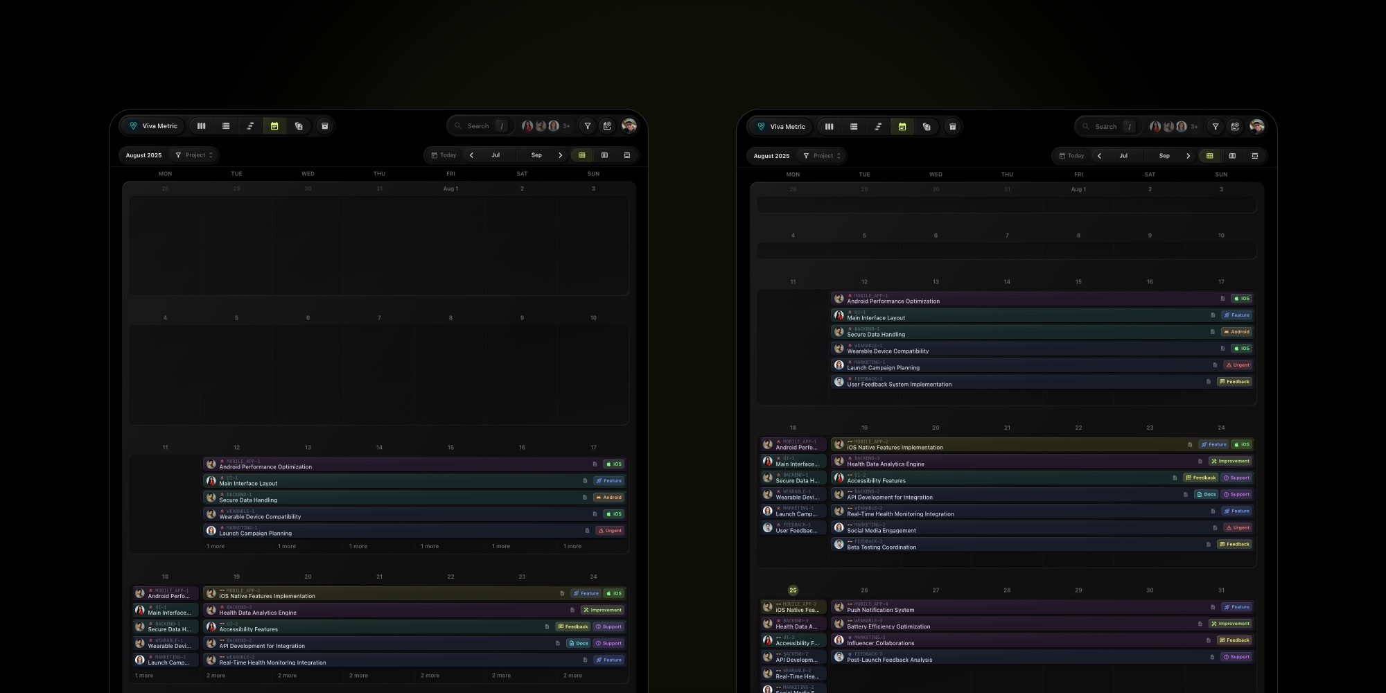 smarter calendar view